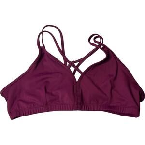 Purple Sports Bra by Whisper - Size X-Large